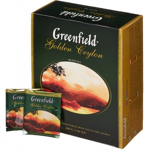 Чай Гринфилд Голден Цейлон 2г/100 пак.