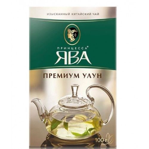 Чай зеленый листовой Принцесса ЯВА "Премиум Улун", 100 гр.